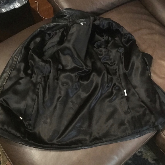 Damselle Vintage Chocolate Leather Coat - Picture 13 of 16